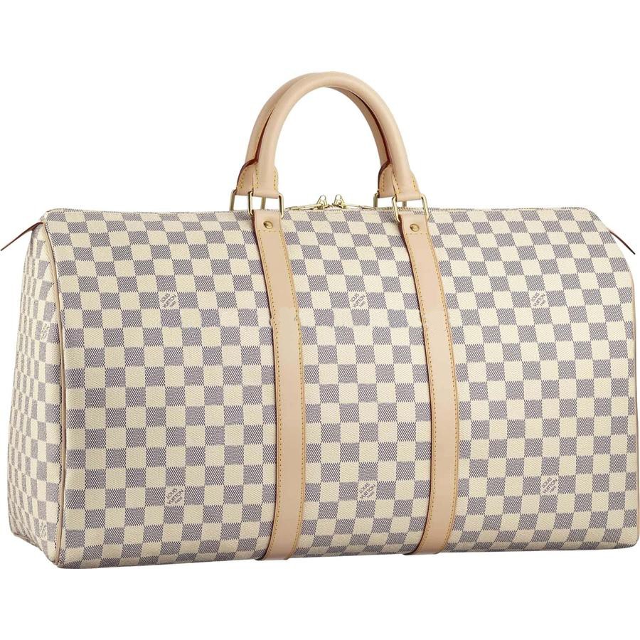 Fake Louis Vuitton Keepall 50 Damier Azur Canvas N41430 Online - Click Image to Close